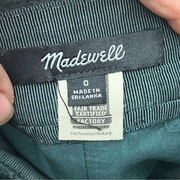 Madewell Wool Button-Front Mini Skirt - Picture 6 of 6